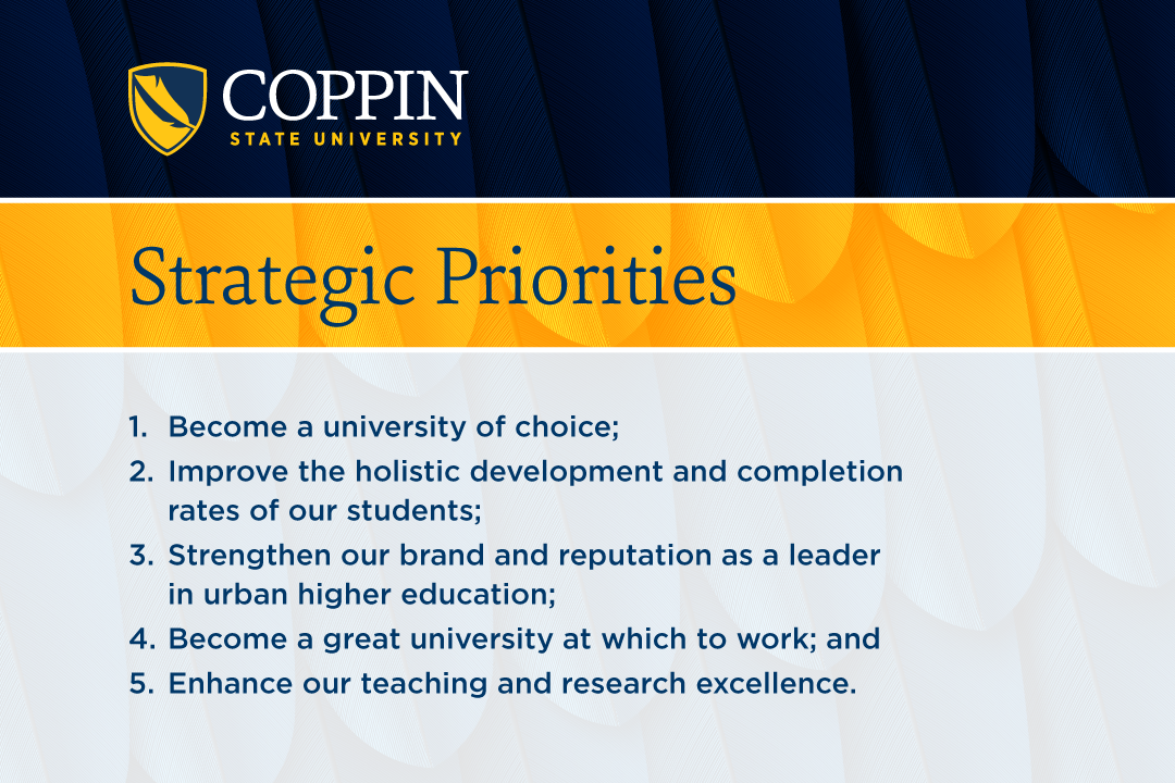 Coppin State University Strategic Priorities