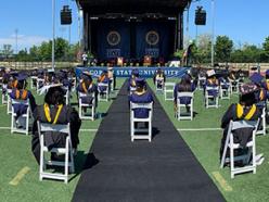 CSU first ever outdoor commencement 