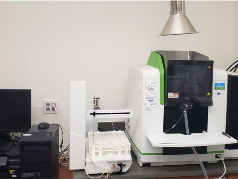 Equipment in the Laboratory for Environmental Contaminants