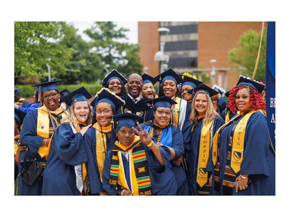 2024 Commencement Day with the graduates