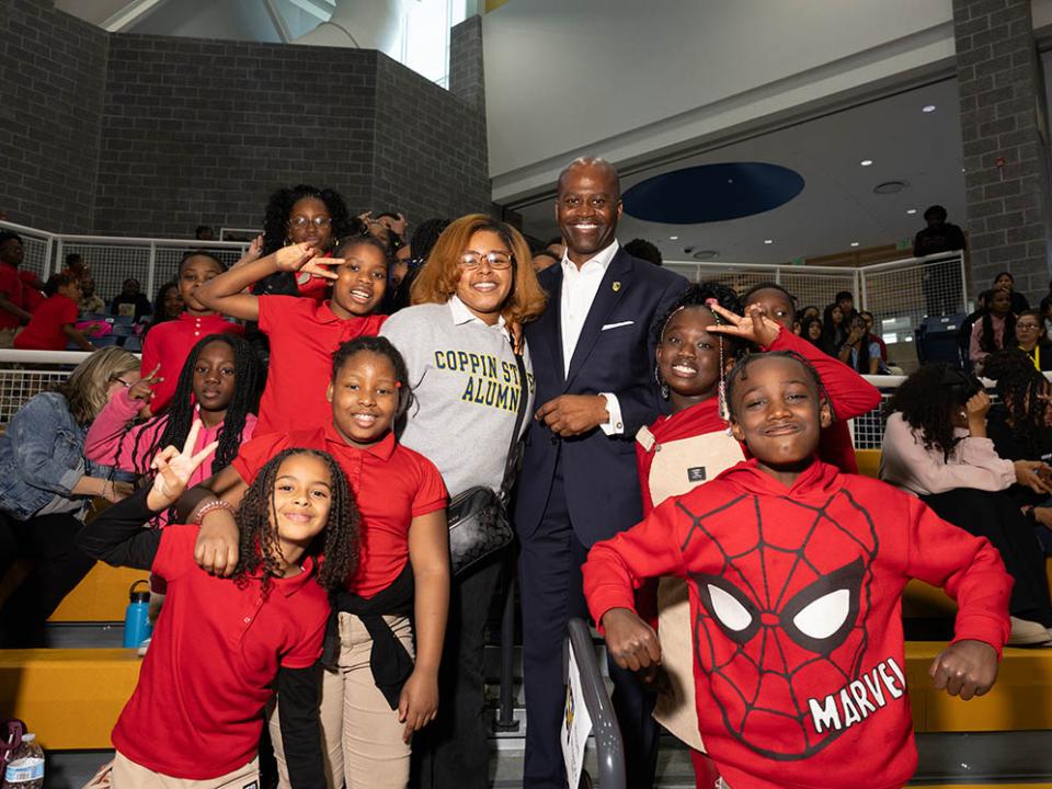 2024 Education Day- Thank you to our Alum with her students