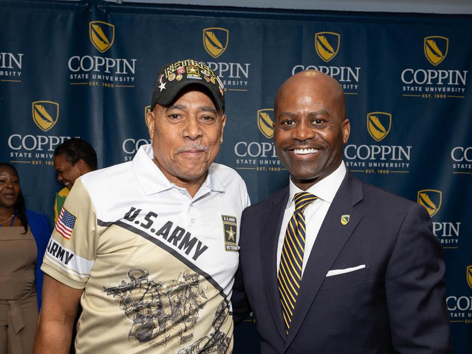 Veterans Day 2024 Jonas Garland (Veteran, Fayetteville State alum)