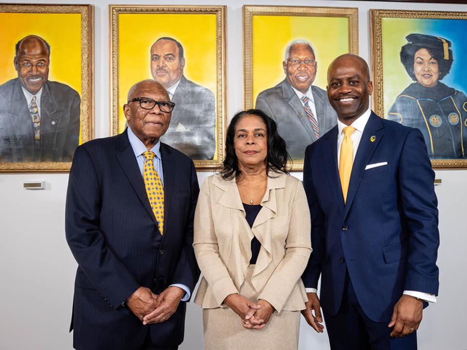 Presidential Portrait Unveiling Ceremony- President Neufville and Mrs. Avery