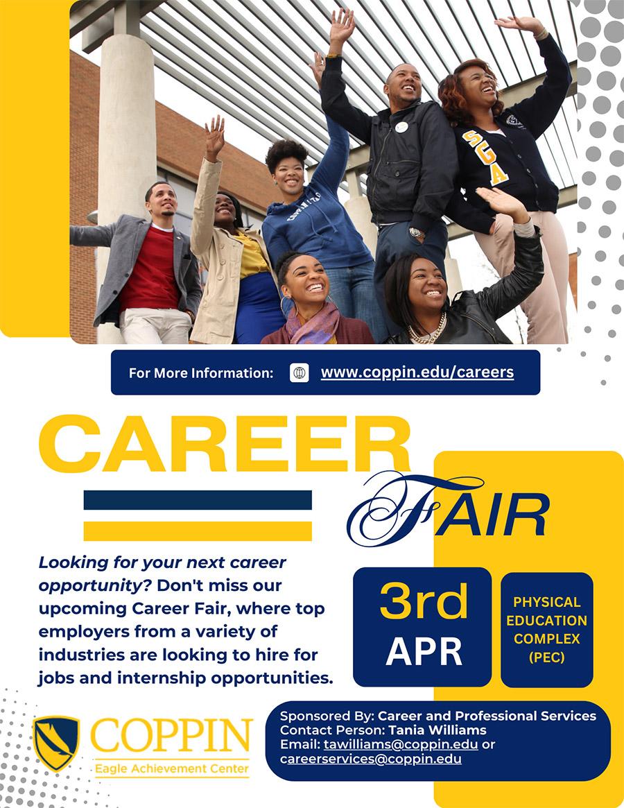 Spring Career Fair Coppin State University